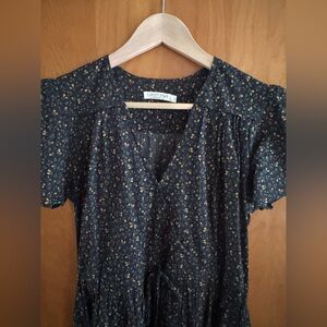 Christy Dawn Simple Dawn Dress, Noir Harvest, Small